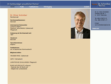 Tablet Screenshot of anwalt-schreiber.de
